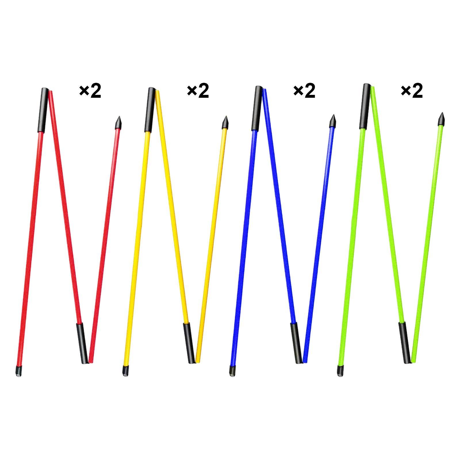 Golf Equipment Guide - Golf-Trainingsausrüstung: Ausrichtungsstäbe für Schwungbahn und Aufstellung,
