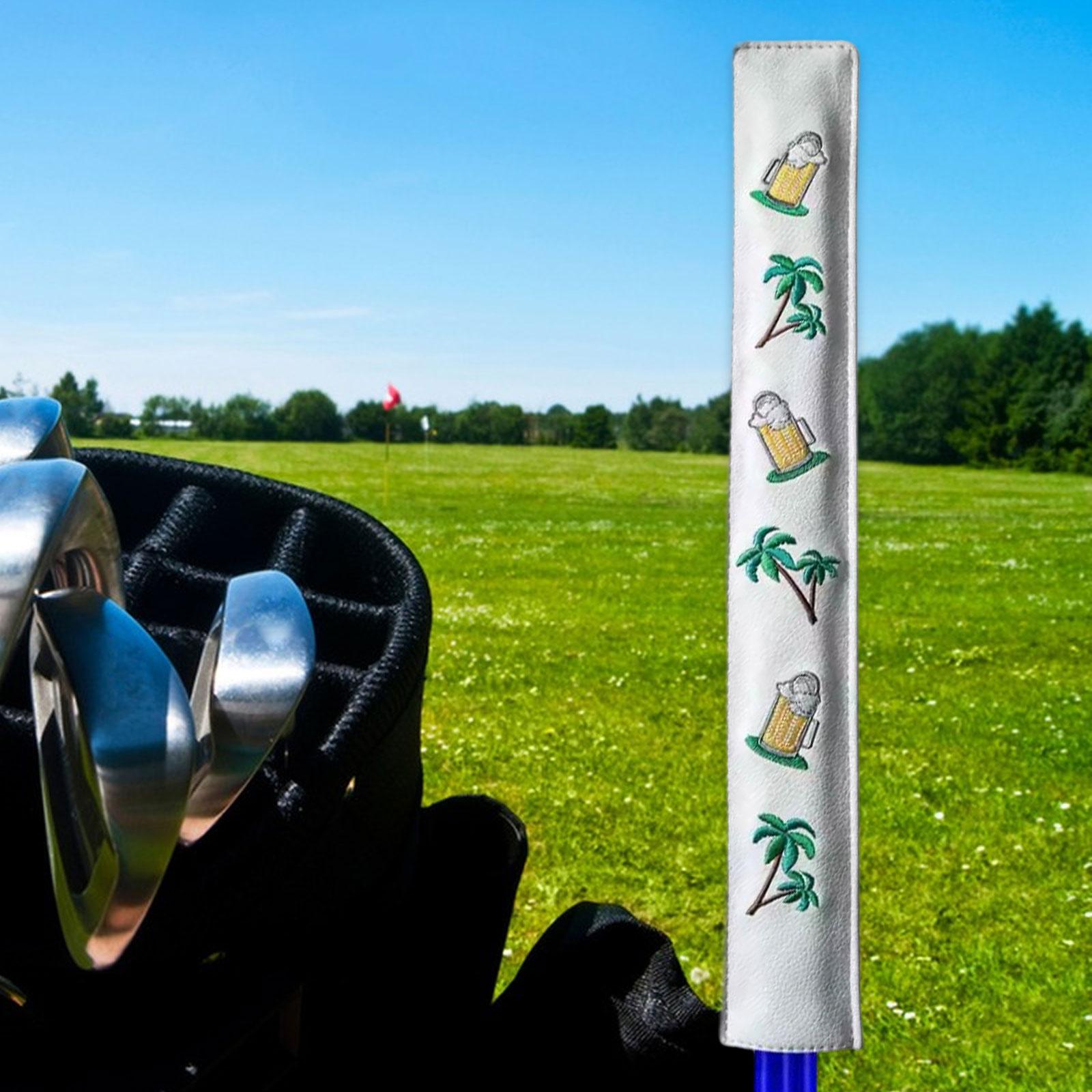 Golf Equipment Guide - Trainingsstock-Hülle Wasserdichtes PU-Gehäuse für Golf-Zubehör Schwungtrainer