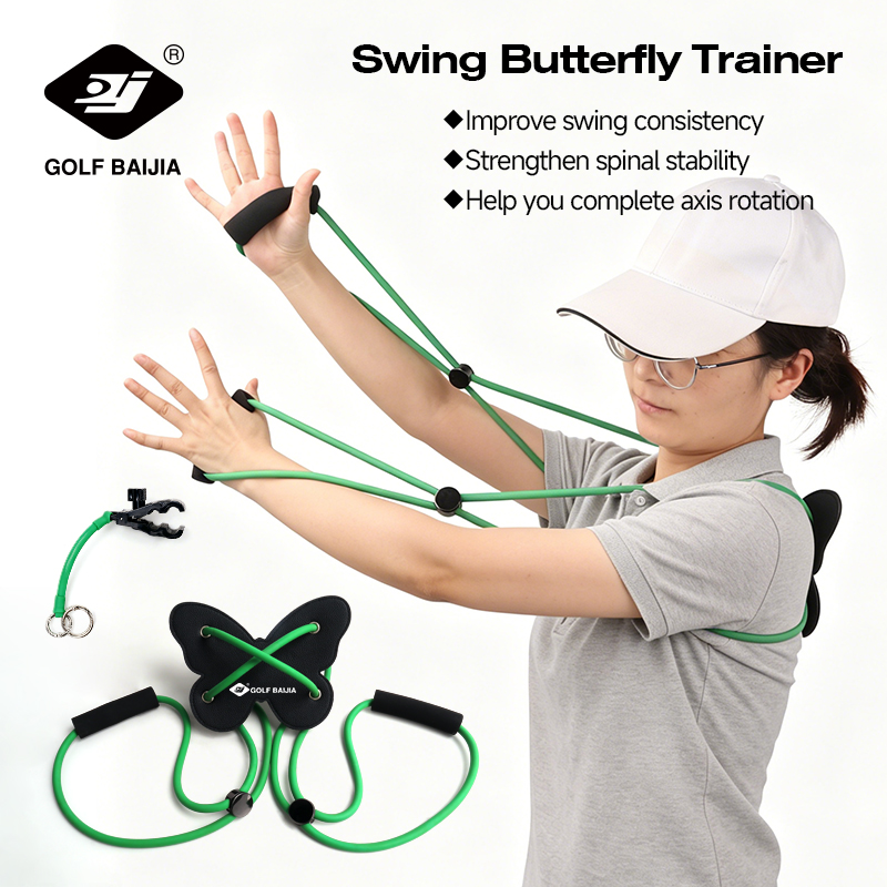Alignment Stick Set - Schwingender Schmetterling Rotations-Trainer, Golf-Schwunghilfe, Golf-Schwungtraining Verbessert