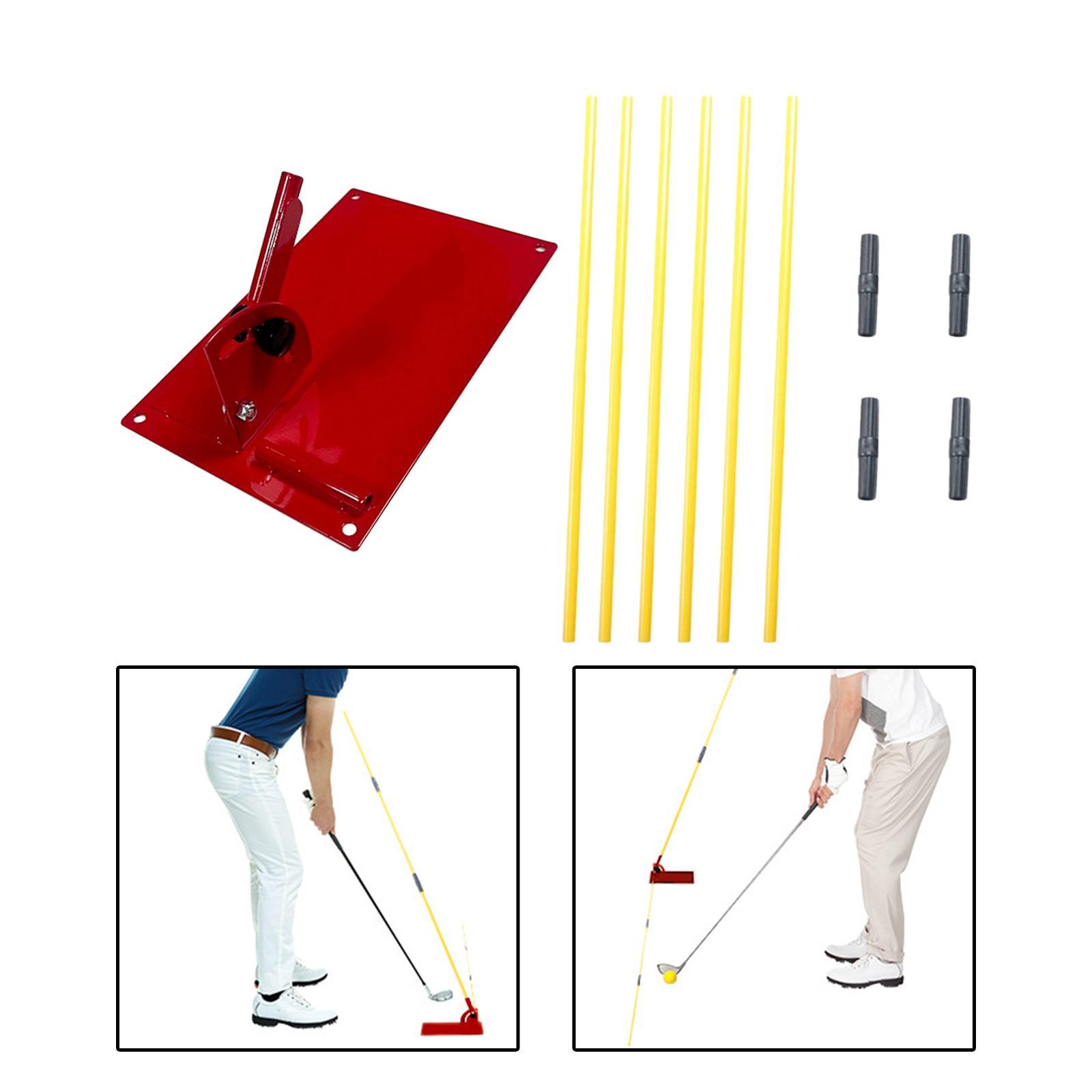 Alignment Stick Set - Golf-Ausrichtungsstab-Halter-Set Golf-Trainingshilfe Zubehör Verstellbar
