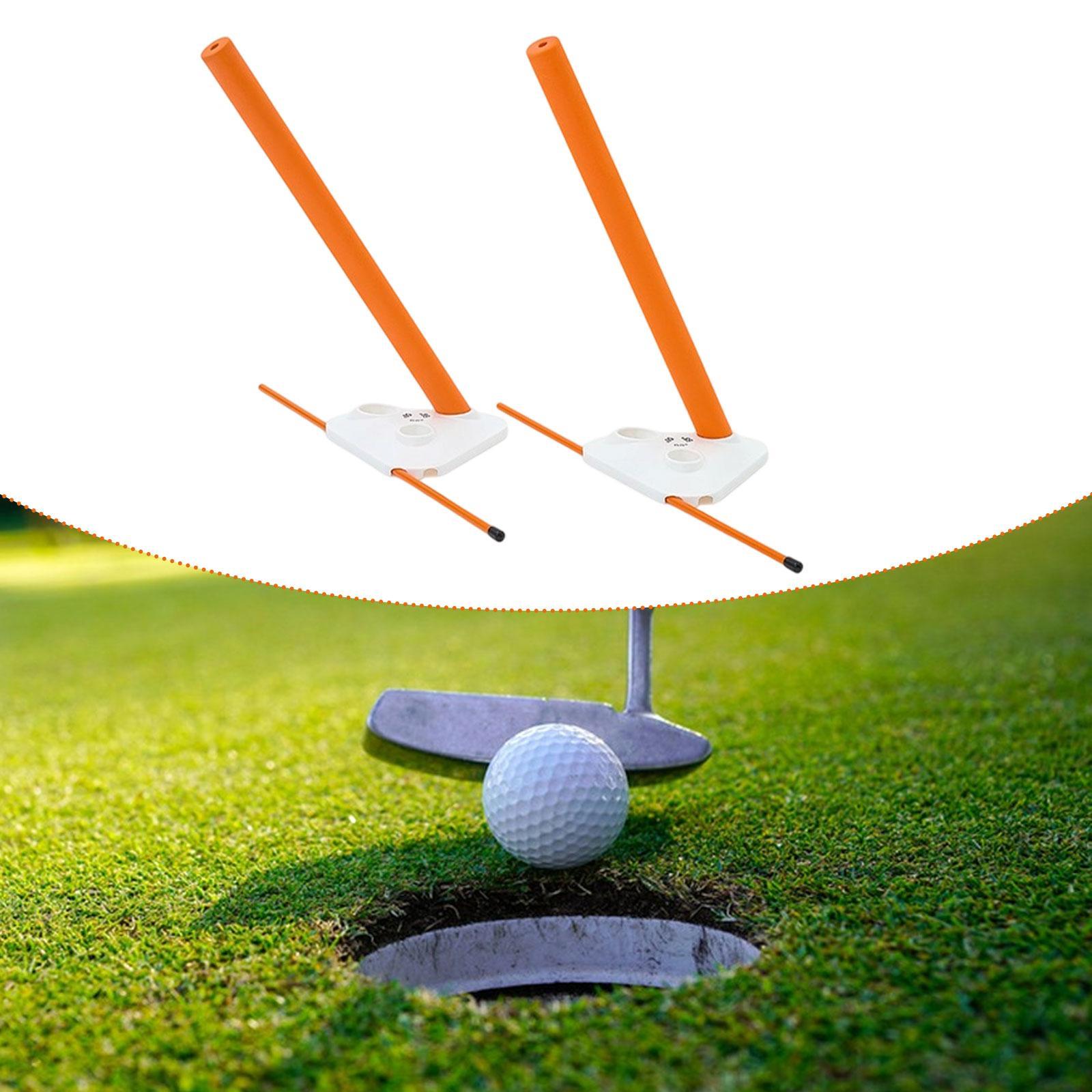 Alignment Stick Set - Professionelles Golf-Übungsgerät Schwungtrainer Ausrichtungsstab-Halter für Verbesserte