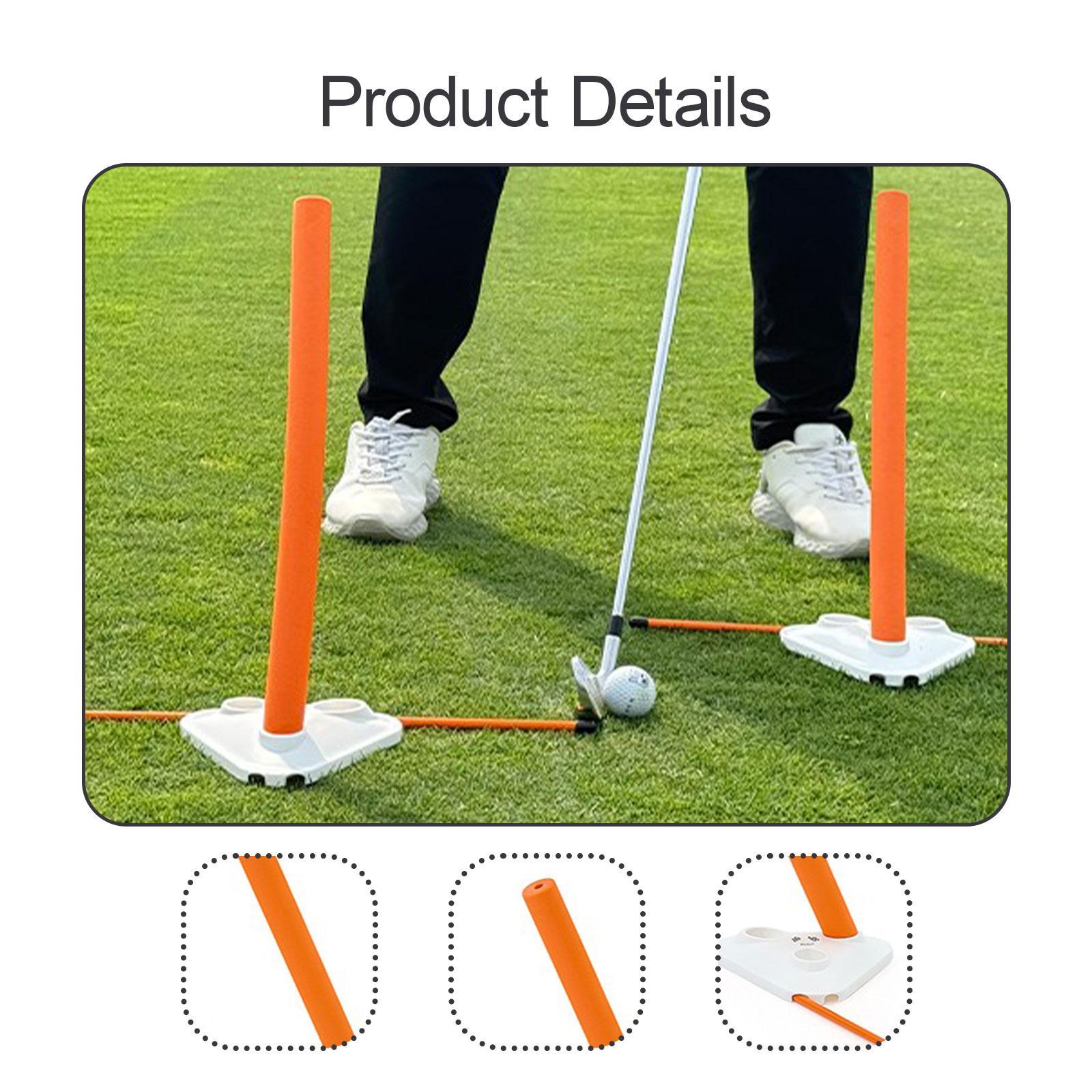 Indoor-Outdoor Golf-Schwungtra – Alignment Stick Set Bewertung und Preis
