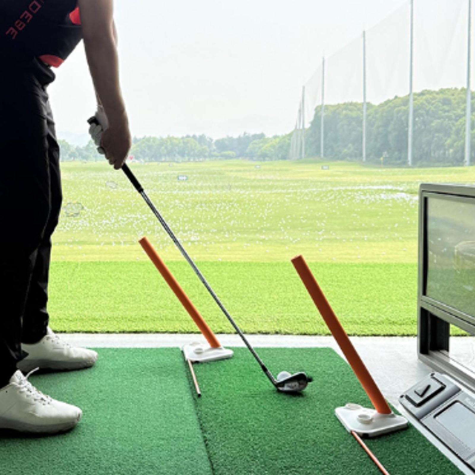 Indoor-Outdoor Golf-Schwungtra – Alignment Stick Set Bewertung und Preis