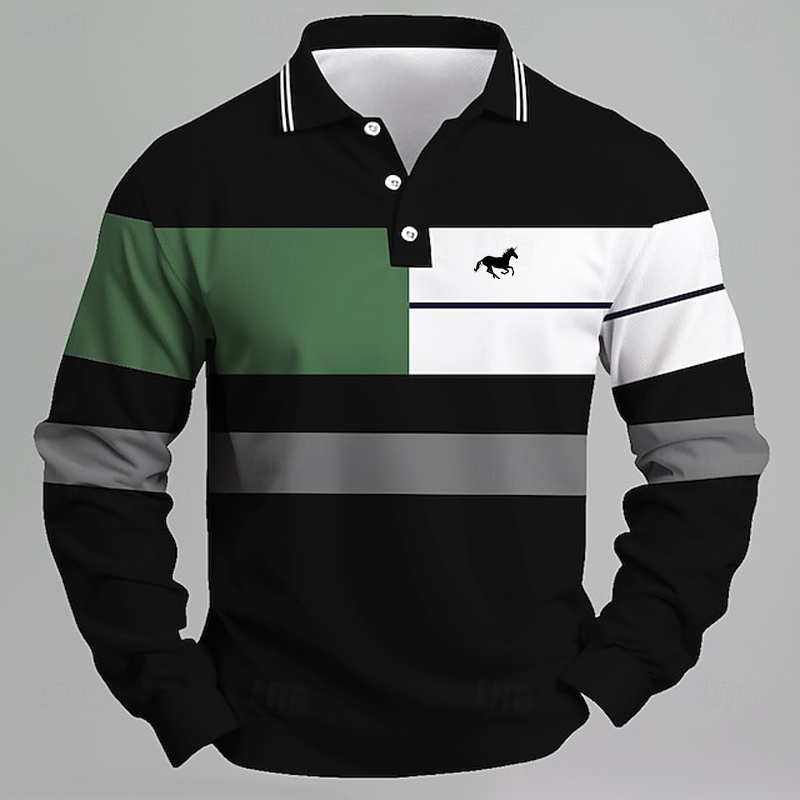 Gestreiftes, bedrucktes Einhor – Golf Equipment Logo Bewertung und Preis
