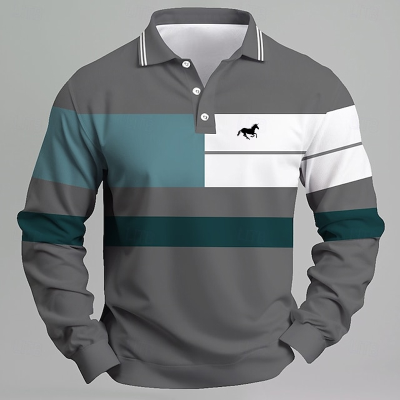 Gestreiftes, bedrucktes Einhor – Golf Equipment Logo Bewertung und Preis
